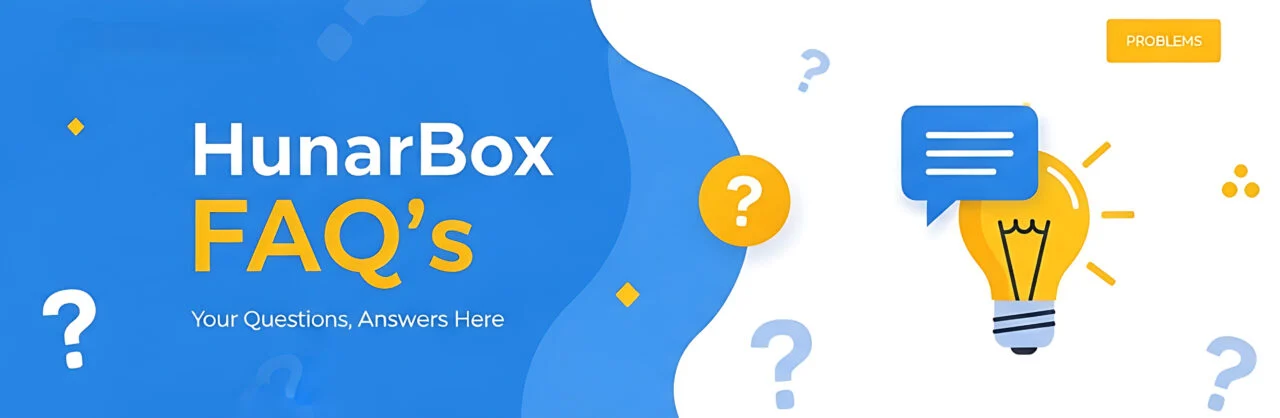 Hunarbox FAQ's 1 hunarbox FAQ
