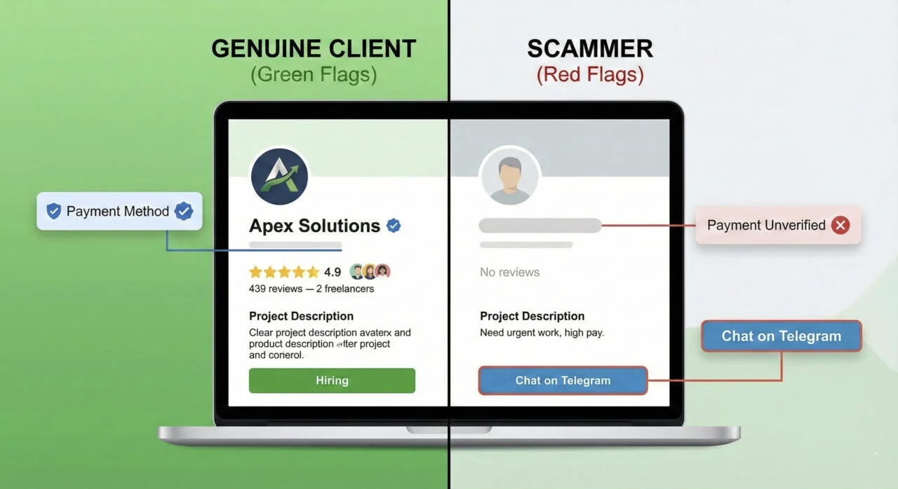 How to identify genuine freelance
