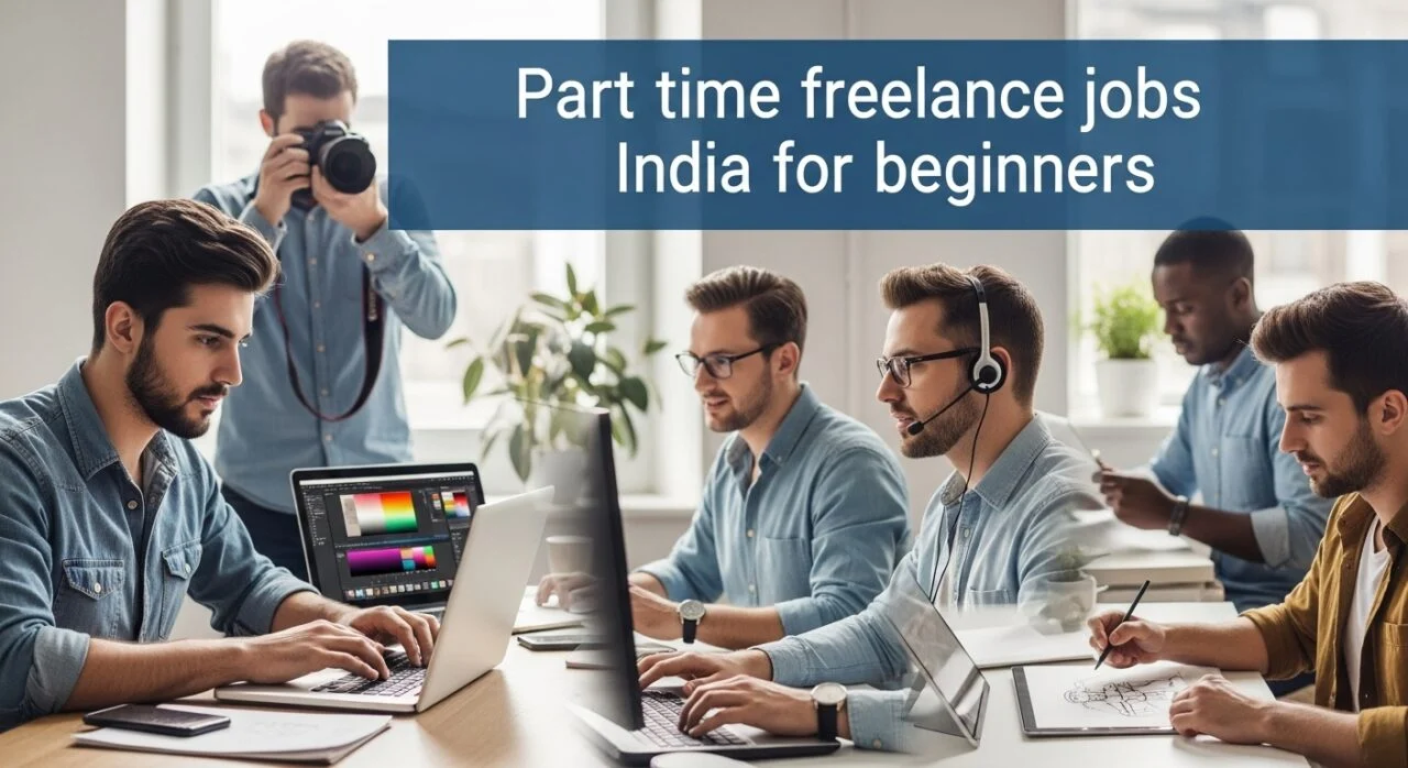 Part time freelance jobs india for beginners