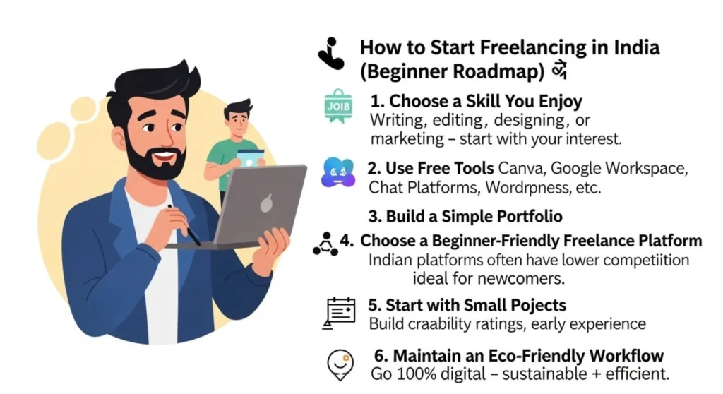 Top 20 Part Time Freelance Jobs India for Beginners | Start Best Earning from Home 1 Top 13 Part-Time Freelance Jobs in India for Beginners | Start Earning from Home