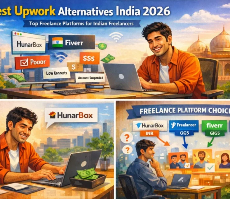 5 Best Upwork Alternatives India 2026 – (Best for Beginners)
