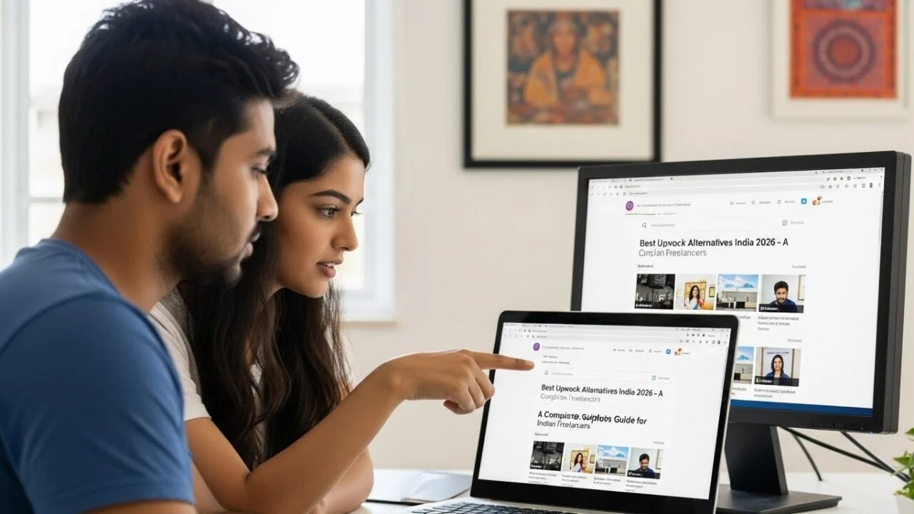 5 Best Upwork Alternatives India 2026 – (Best for Beginners) 3 Best Upwork Alternatives India 2026 – Complete Guide for Indian Freelancers