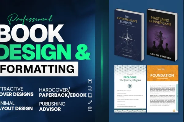 amazon KDP book formatting, paperback and kindle ebook formatting