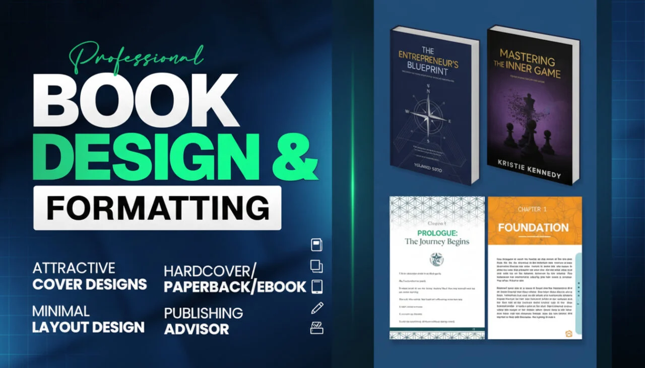 amazon KDP book formatting, paperback and kindle ebook formatting