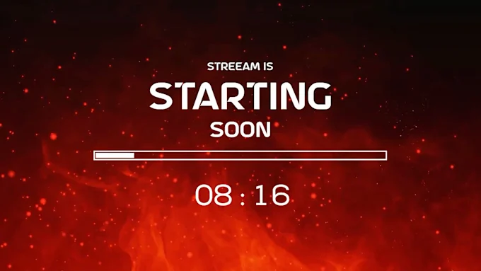 I will create animated countdown timer video up to anytime