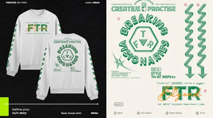 I will design premium t shirt graphics for your fashion brand