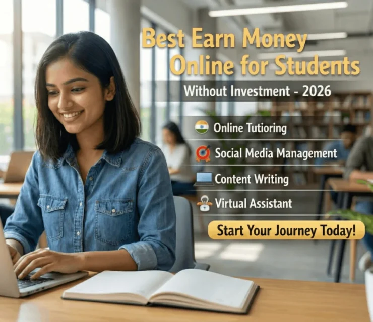 Best Earn Money Online for Students Without Investment – 2026