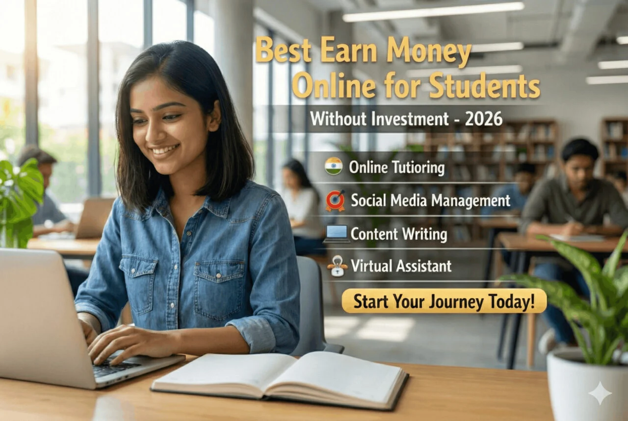 earn money online for students without investment 2026 guide