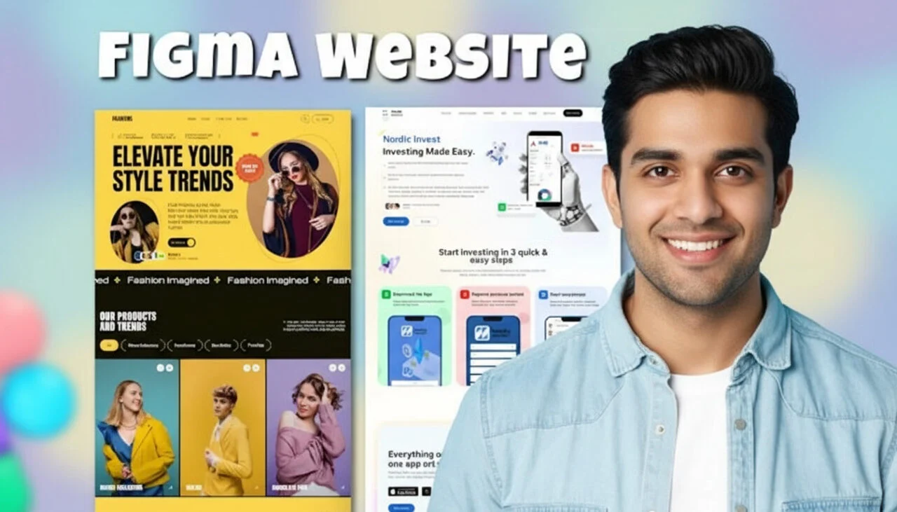 figma website design, website ui ux design, figma website, website mockup