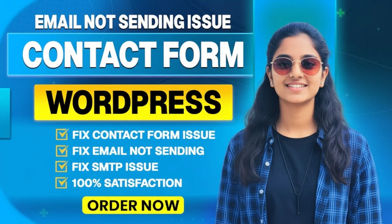 email issue, contact form issue, wordpress form, smtp issue, wordpress fix