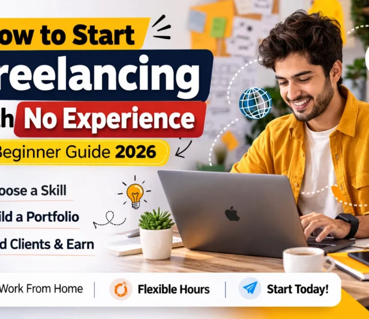 How to Start Freelancing With No Experience (Beginner Guide 2026)