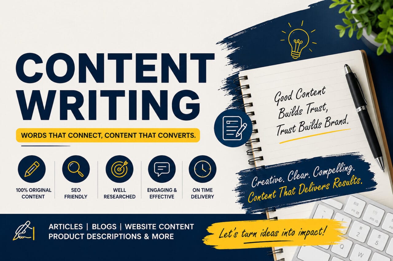 “Professional Content Writing for Blogs, Websites, Marketing & Academic Notes”
