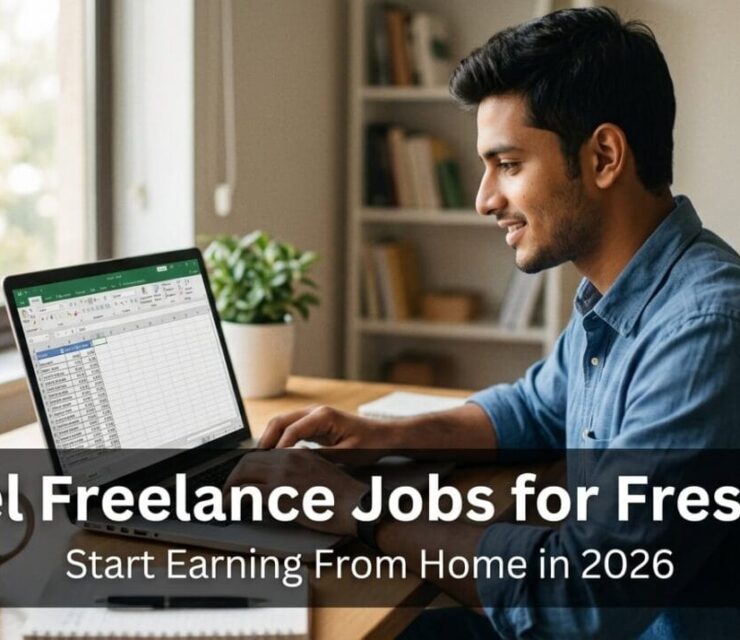 Quick Excel Freelance Jobs for Freshers in India (2026)
