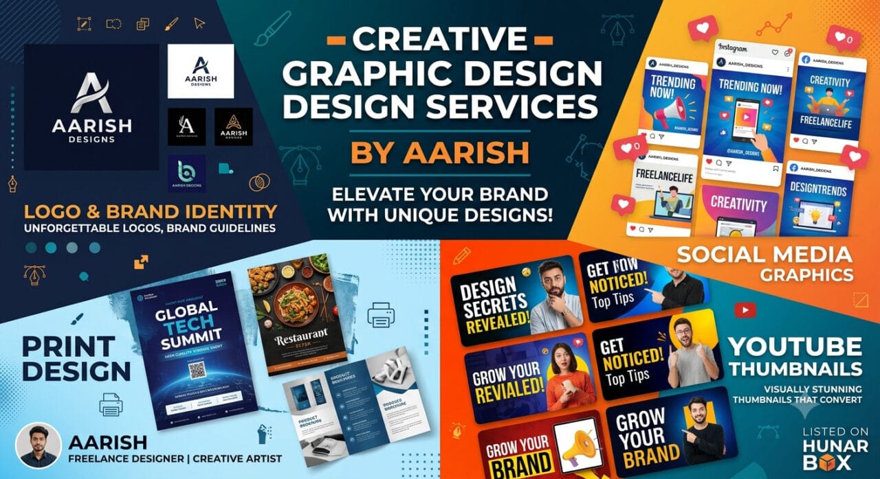 Creative Graphic Design Services | Elevate Your Brand