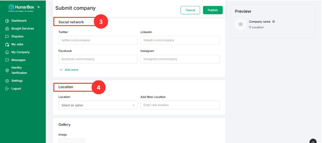 Freelance Company Directory – List Your Company for Free 3 Create Freelance Company Profile