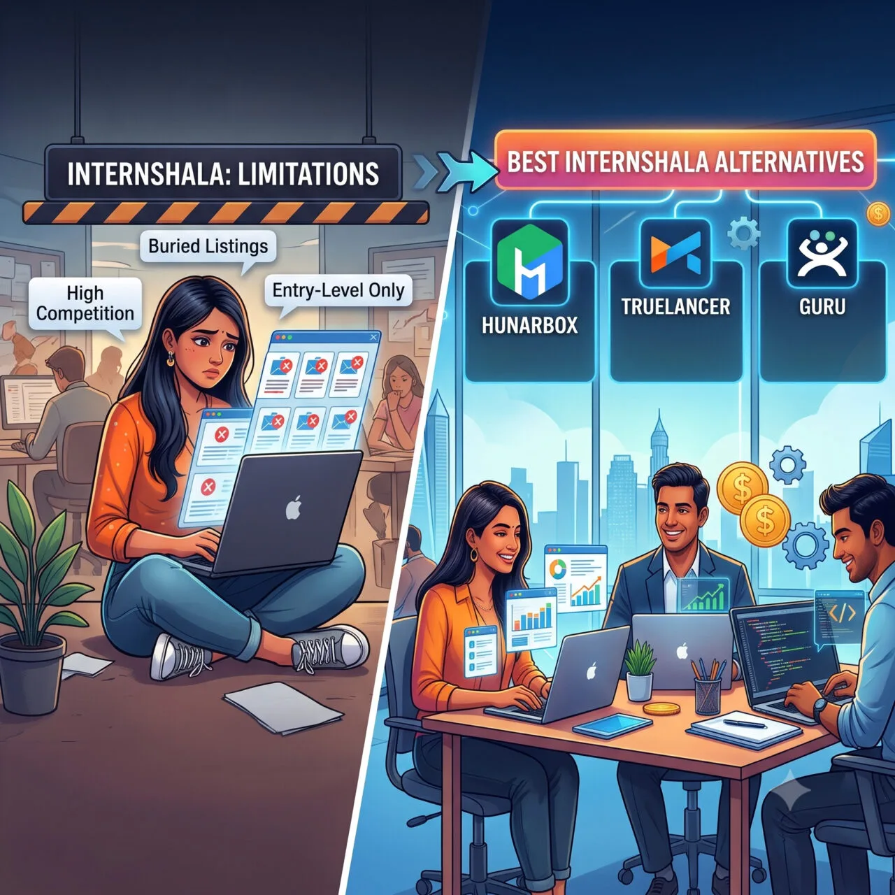 Best Internshala Alternatives in 2026