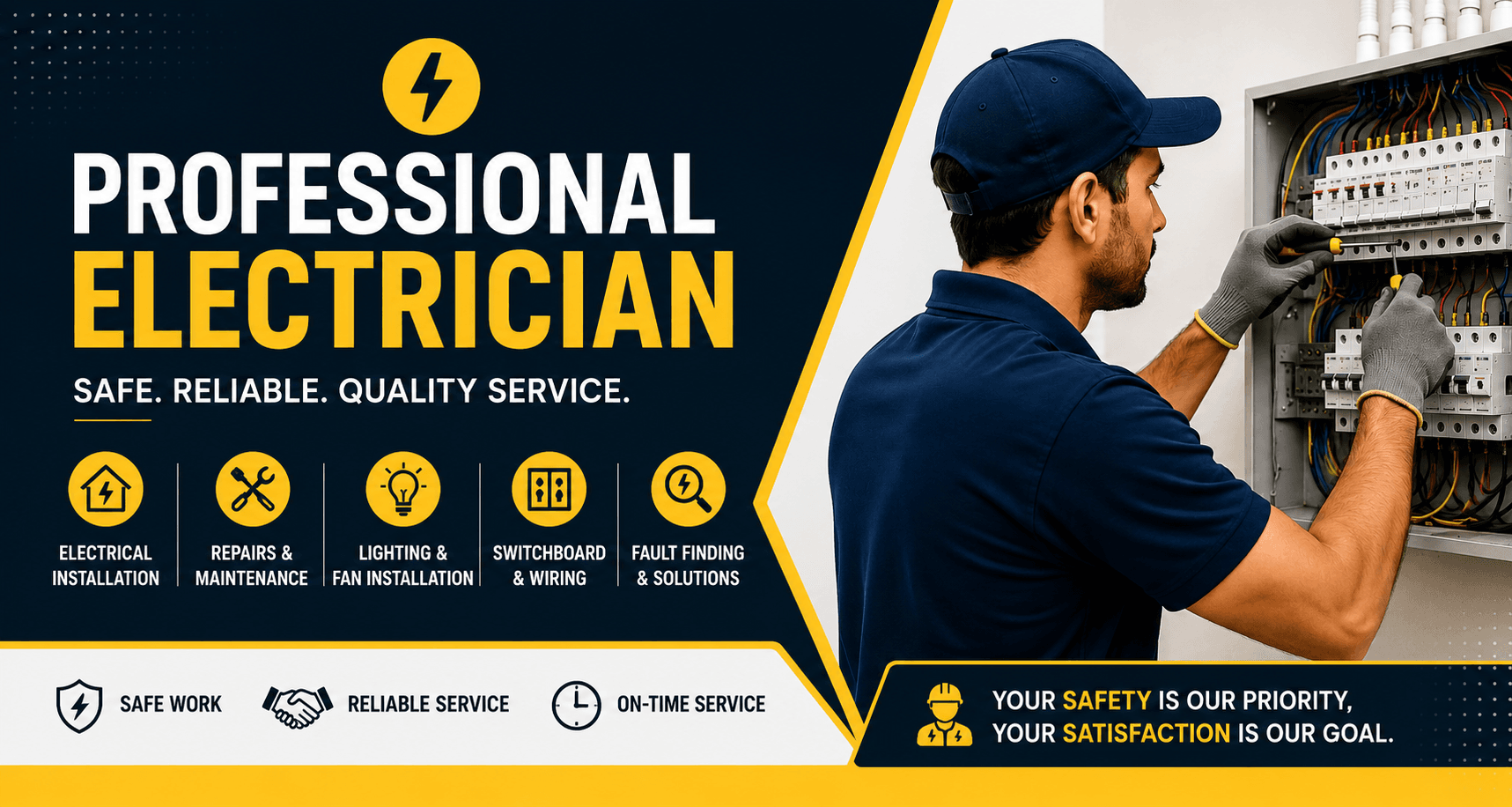 Professional Electrician | Home Electrical Installation & Repair