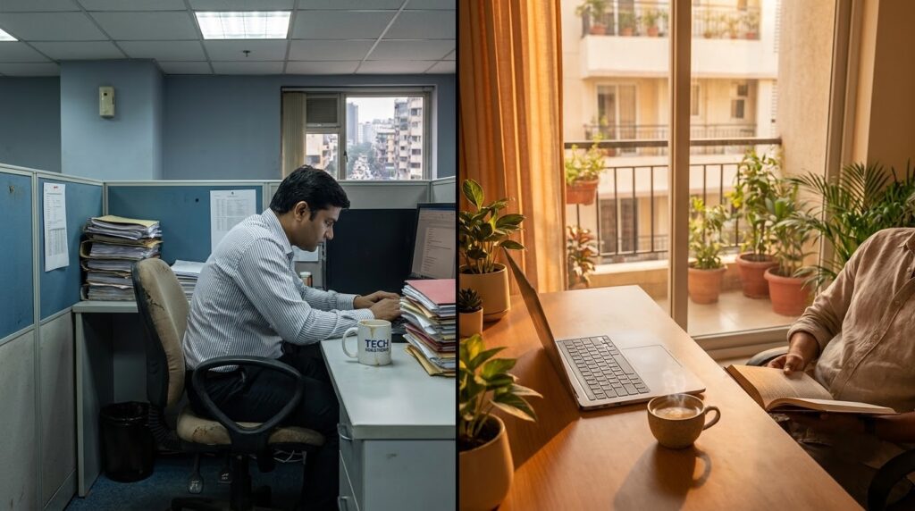 corporate salary vs freelance income in India 2026