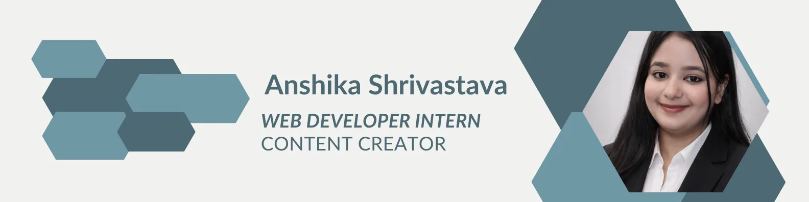 Anshika Shrivastava linkedn banner
