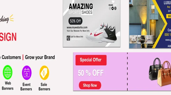 I Will Design Creative Social Media & Web Banners