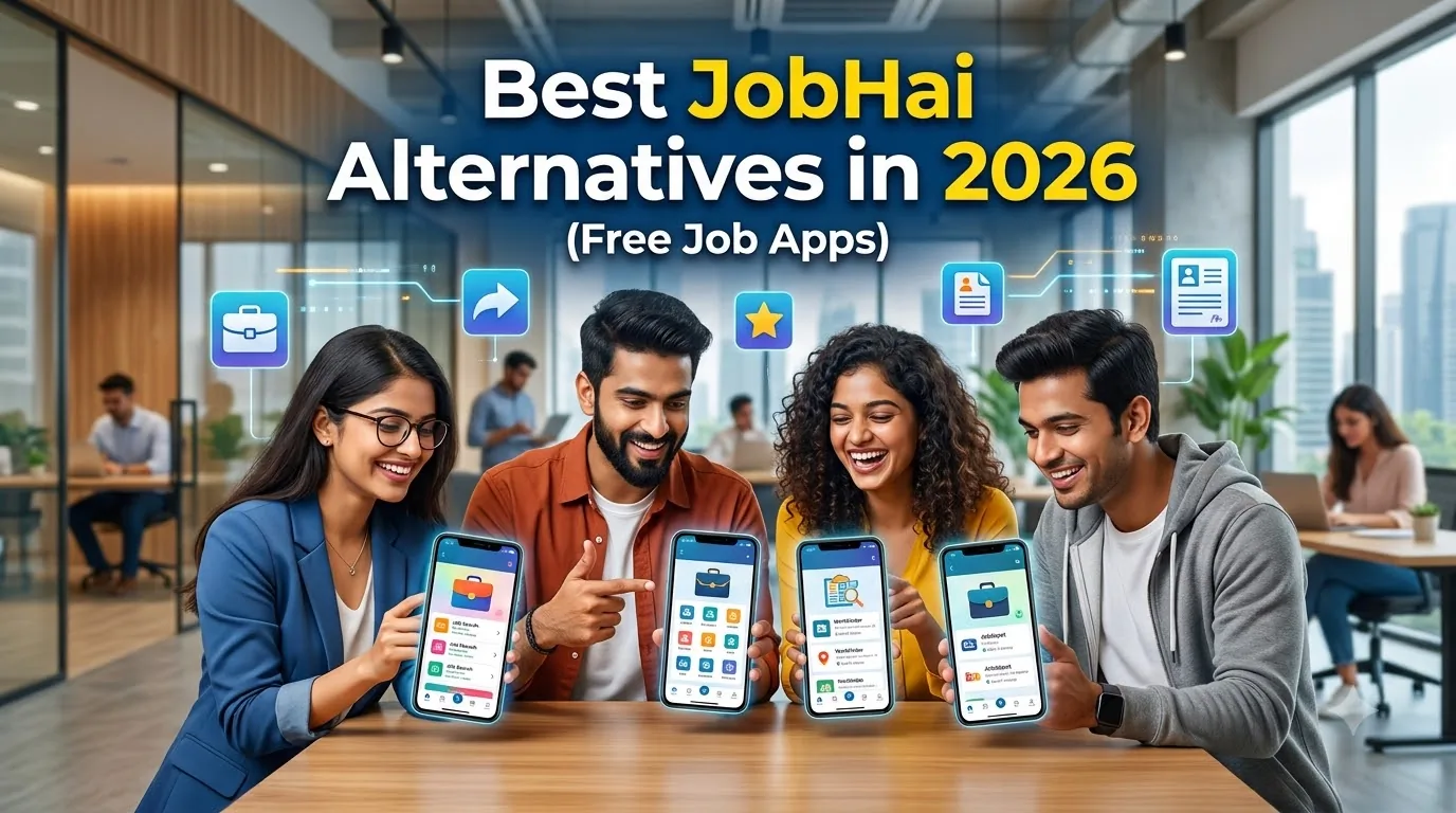 Best JobHai Alternatives in 2026 (Free Job Apps)